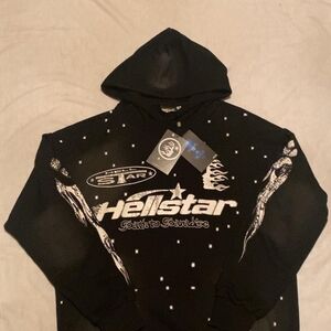 Black Graphic Hellstar Hoodie